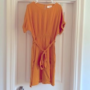 NWOT Xirena Cotton Gauze Short Sleeve Dress